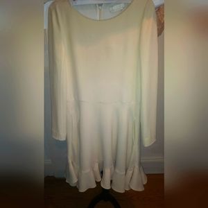 CHLOE flounce dress 36